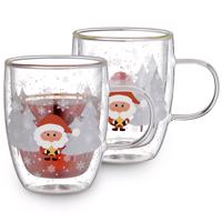 4Home Termo pohár Mug Santa Hot&Cool 270 ml, 2 ks