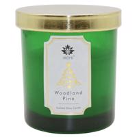 AromeSviečka vo farebnom skle s viečkom, Woodland Pine, 125 g