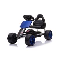 Baby Mix Detská šliapacia motokára Go-kart Speedy, modrá