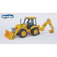 Bruder 02428 Traktor JCB čelný nakladač a bager, 1:16