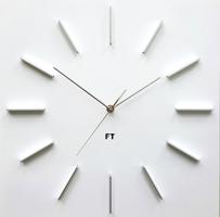 Future Time FT1010WH Square white 40cm