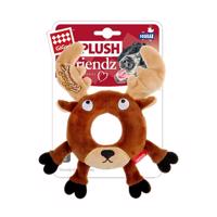 GiGwi Pískacia hračka pre psov Plush Friendz sob, 20 x 19 x 2,5 cm