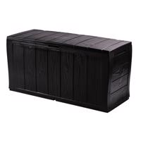 Keter Záhradný úložný box Sherwood hnedá, 270 l, 117 x 57 x 45 cm