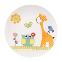 Orion Plytký porcelánový detský tanier ŽIRAFA 21 cm