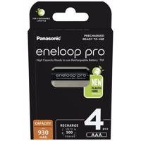 Panasonic Sada nabíjacích batérií BK-4HCDE/4BE 930mAh Ni-MN Eneloop PRO AAA