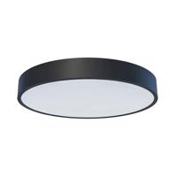 Panlux LED svietidlo Verona Circle čierne, priemer28,3 cm, IP54