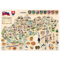 Popular Puzzle Mapa Slovenska, 160 dielikov