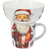 Raňajková sada Santa, 2 ks, porcelán