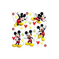 Samolepiaca dekorácia Mickey Mouse, 30 x 30 cm