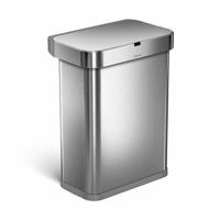 SimpleHuman ST2031 58L smetný kôš s hlasovým a pohybovým ovládaním