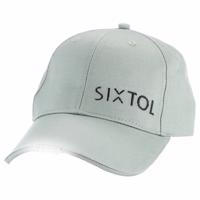 Sixtol Šiltovka s LED svetlom B-CAP 25lm, USB, uni, zelená