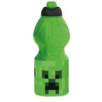 Stor Fľaša plastová Minecraft, 400 ml