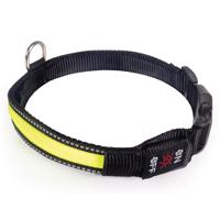 Veľkosť obojku Tommi Rechargeable LED Collar. M,40 - 50 cm , zelený