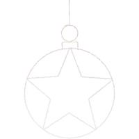 Vianočná závesná LED dekorácia Kerstball Star 236 LED, 48 cm