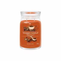 Yankee Candle vonná sviečka Signature v skle veľká Cinnamon Stick, 567 g