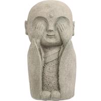 Záhradná dekorácia Budha nevidí, 14,5 x 27 x 13 cm, polyresin